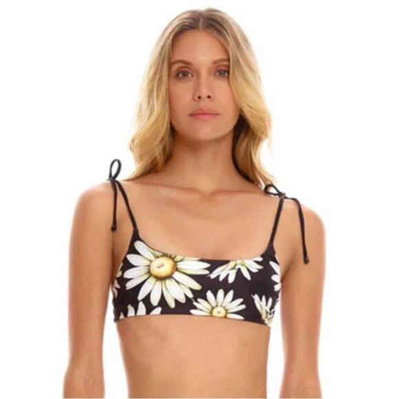 Agua Bendita Bikini Set Reversible Genoveva Daisy Top and Bottom size S - Picture 2 of 7